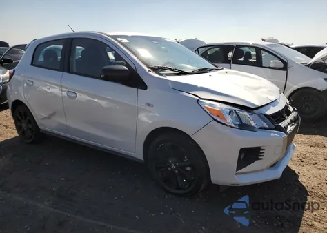 2022 Mitsubishi Mirage Black Edition z USA, uszkodzony, nr VIN ML32AWHJ0NH003739